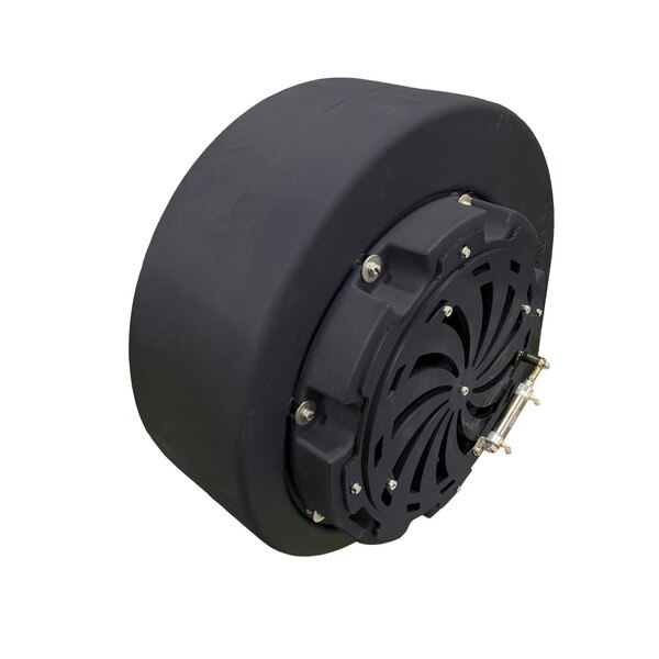 Clockwise blast gate blower